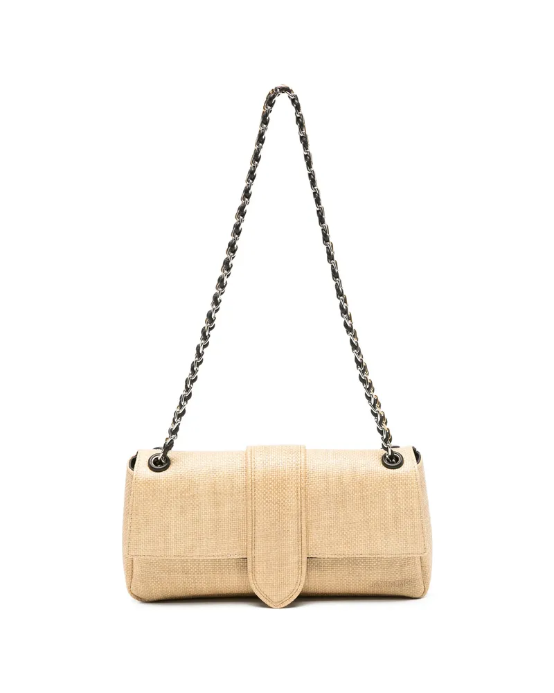 Jacquemus The Bambino Chain Shoulder Bag Neutrals