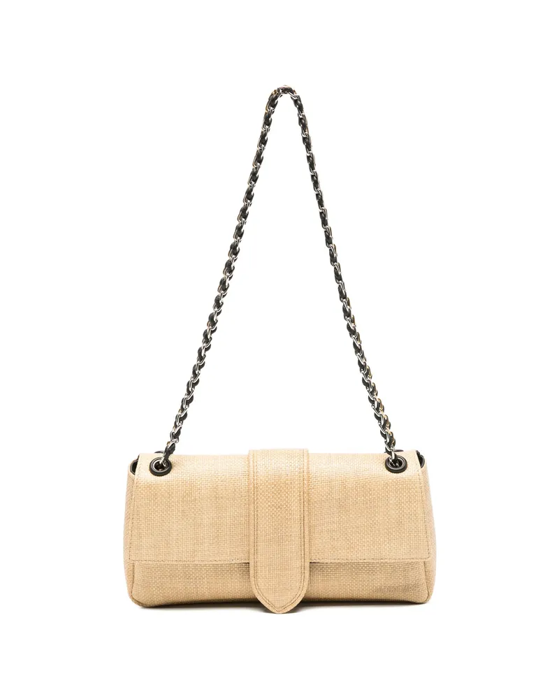 Jacquemus The Bambino Chain Shoulder Bag Neutrals