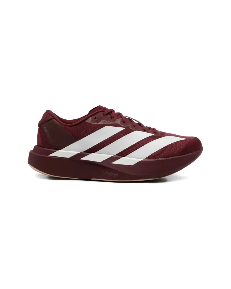 adidas Adizero Evo SL M Logo-stripe Sneakers Red