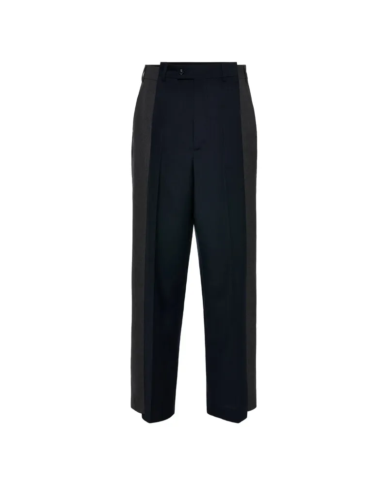 Maison Margiela Spliced Tailored Trousers Black