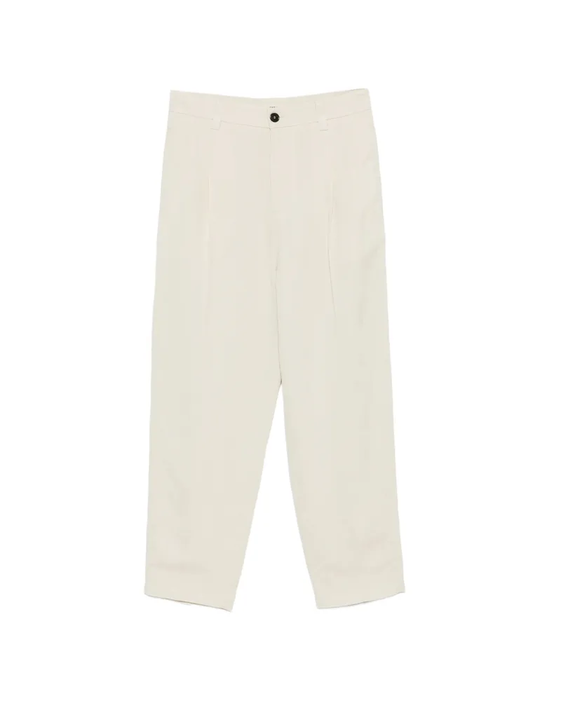 BARENA Pleated Trousers Neutrals