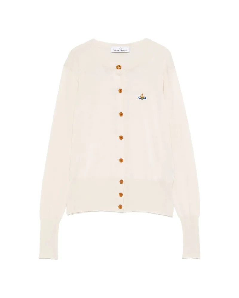 Vivienne Westwood Button-fastening Cardigan Neutrals