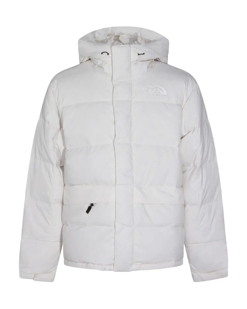 The North Face Hooded Logo Jacket White