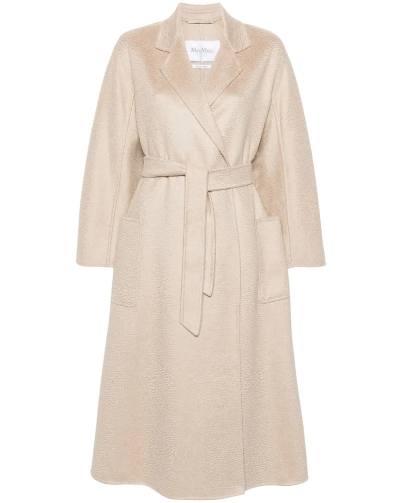 Max Mara Ludmilla Icon Belted Coat Neutrals