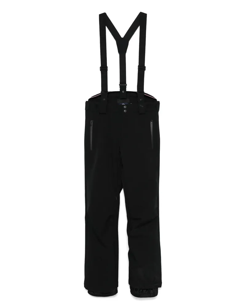 FUSALP Ranger Suspender Zip-detail Ski Pants Black