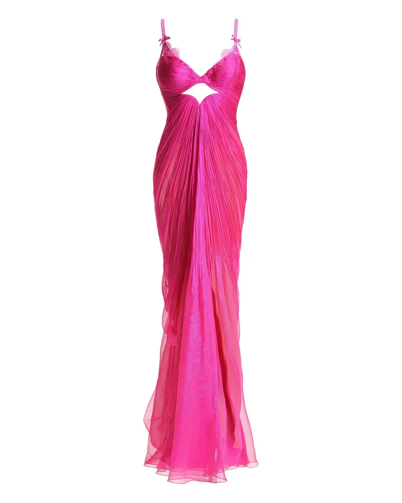 Maria Lucia Hohan Quiana Cut-out Dress Pink