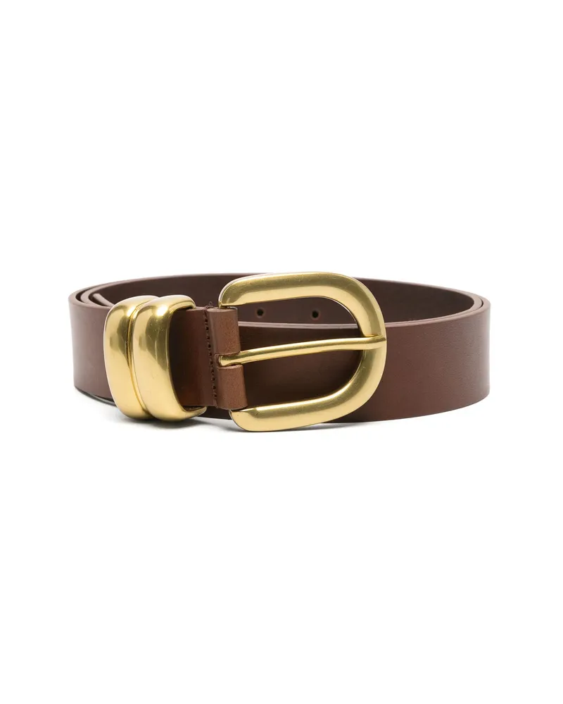 By Malene Birger Leather Belt Brown