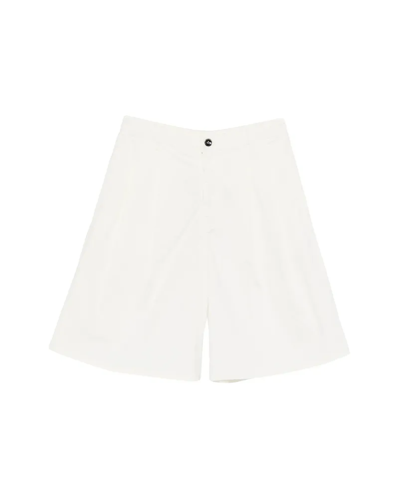 nine:inthe:morning Pleated Shorts Neutrals