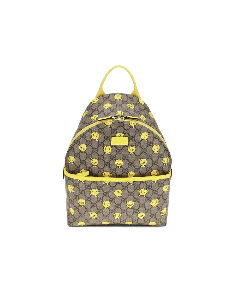 Gucci X MR. MEN LITTLE MISS GG Backpack Brown