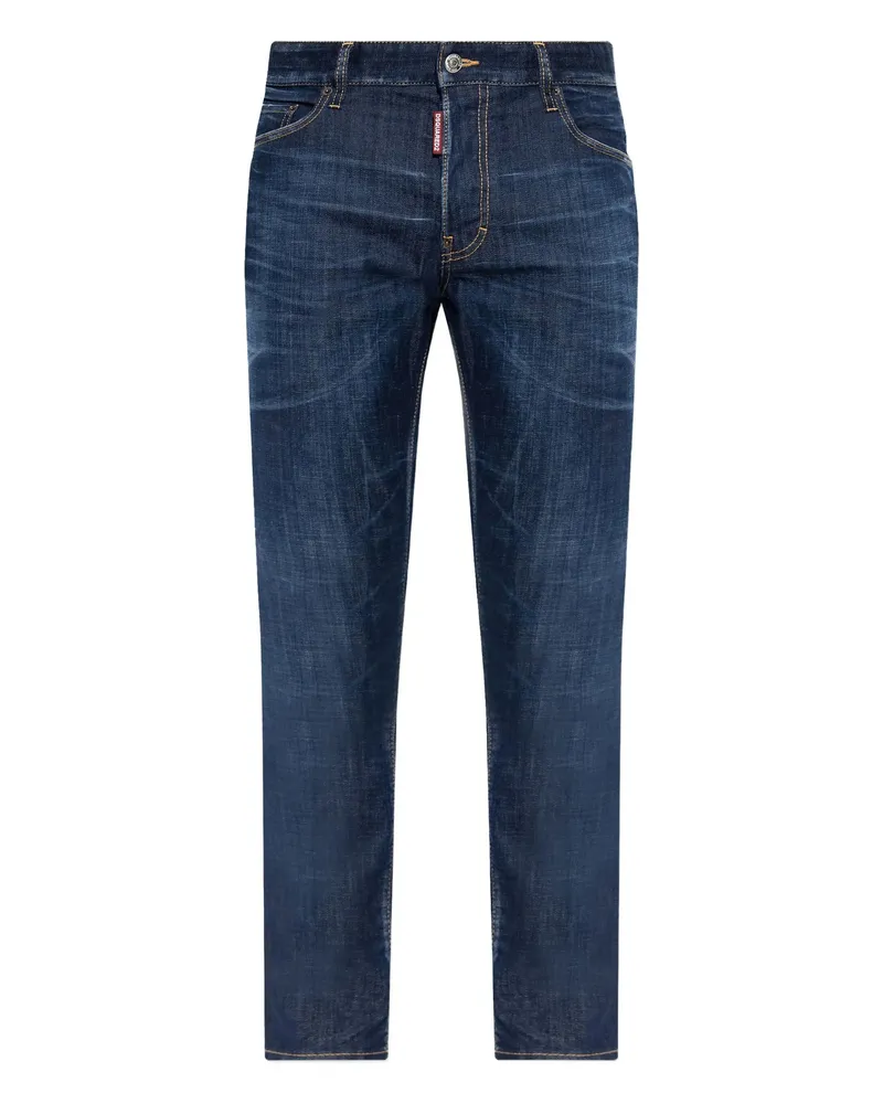 Dsquared2 Cotton Jeans Blue