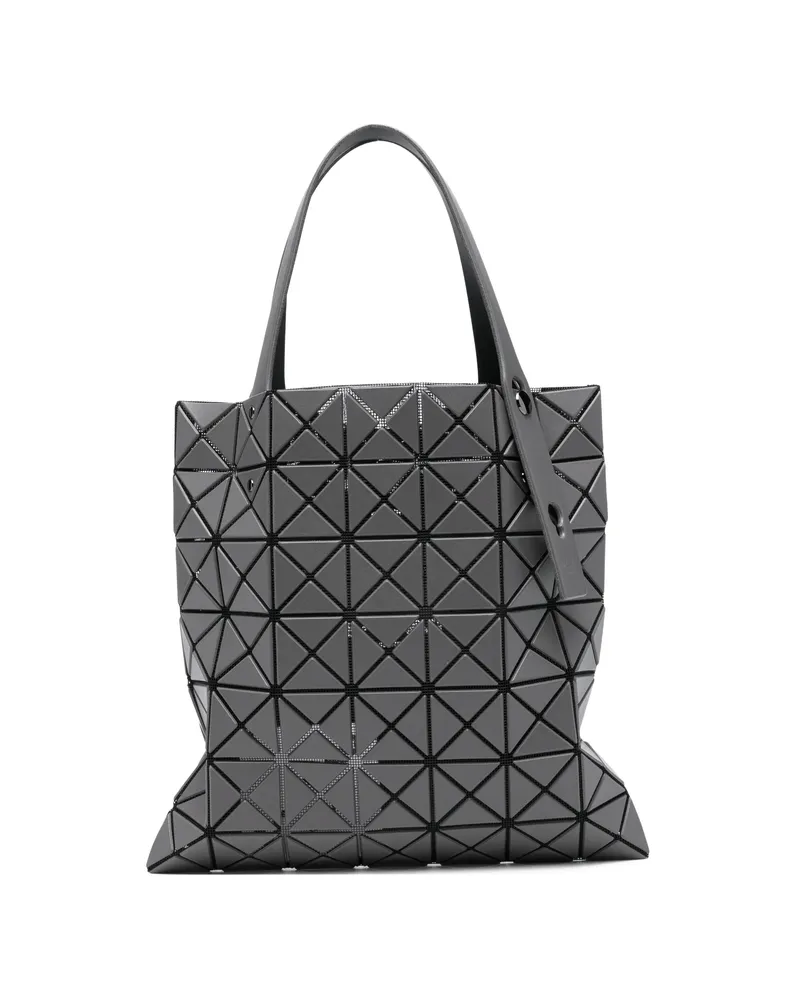 Issey Miyake Geometric-pattern Tote Bag Grey