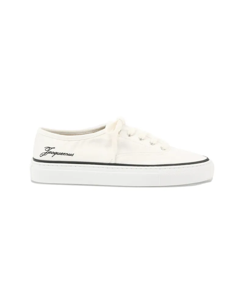 Jacquemus Fefe Lace-up Sneakers White