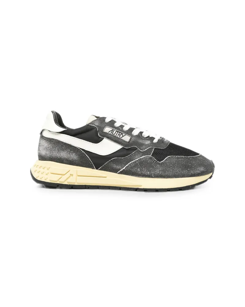 AUTRY Panelled Sneakers Grey