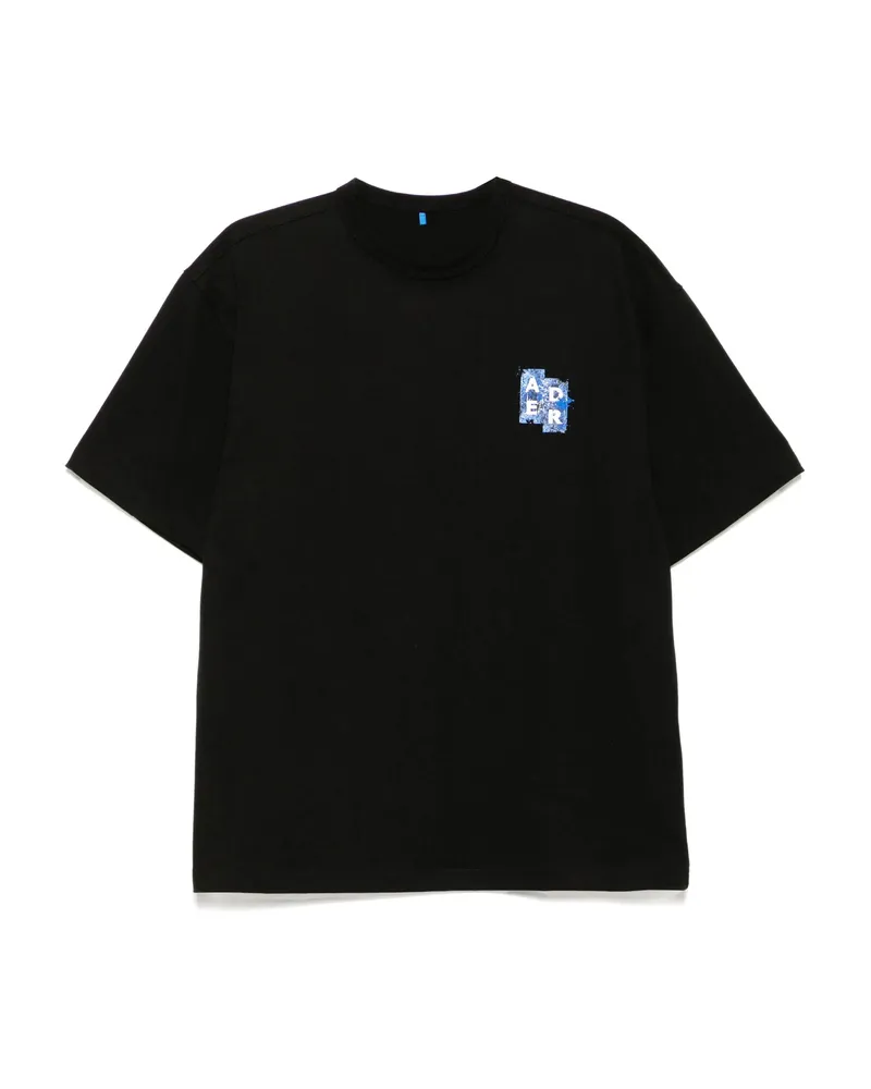 Adererror Logo-print T-shirt Black