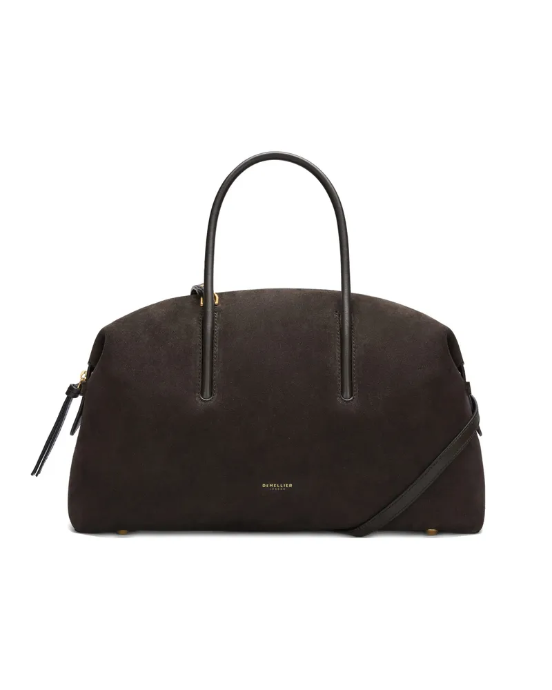 DeMELLIER The Midi Stockholm Tote Bag Brown