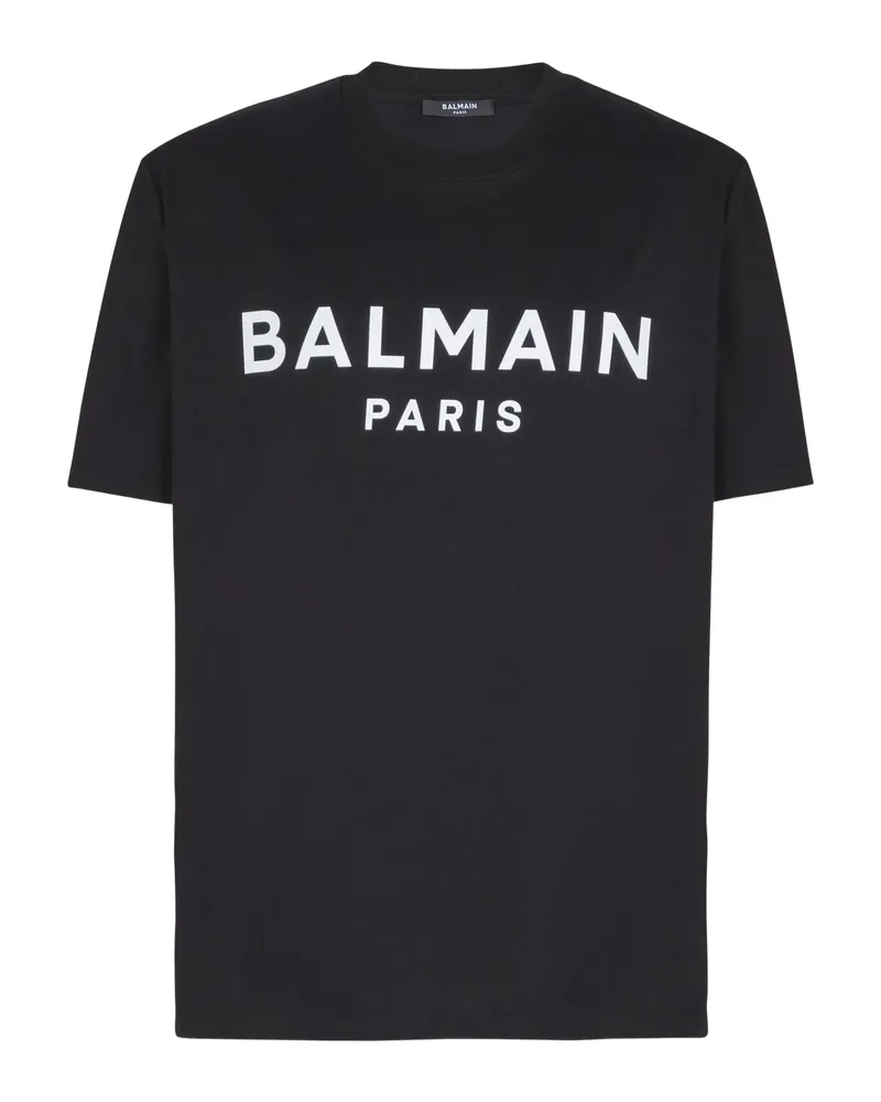 Balmain Logo-print T-shirt Black