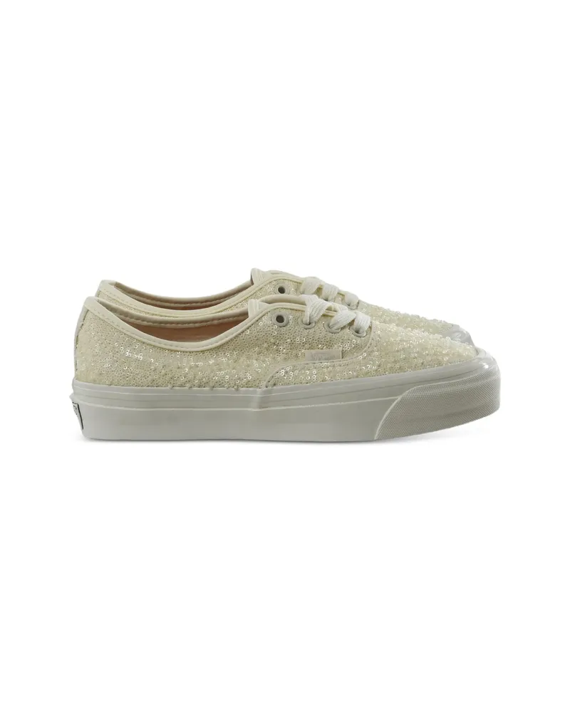 Vans Authentic Sequin-embellished Sneakers Neutrals