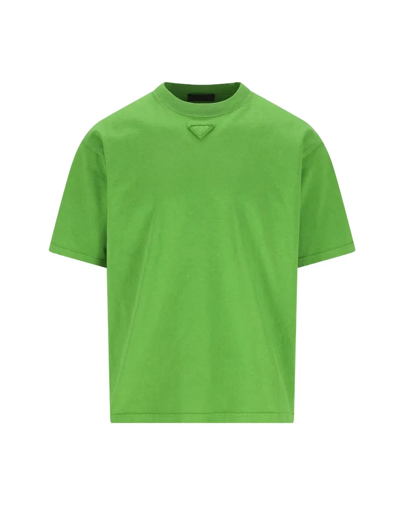 Prada Cotton T-shirt Green