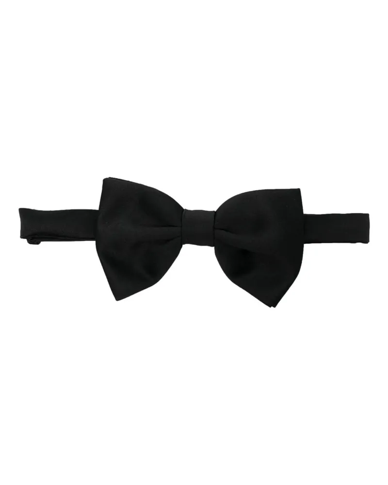 Tagliatore Clasp-fastening Bow Tie Black