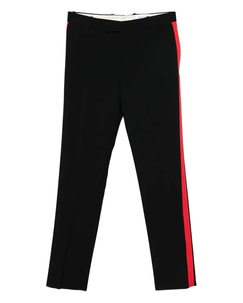 Alexander McQueen Side Stripe Trousers Black