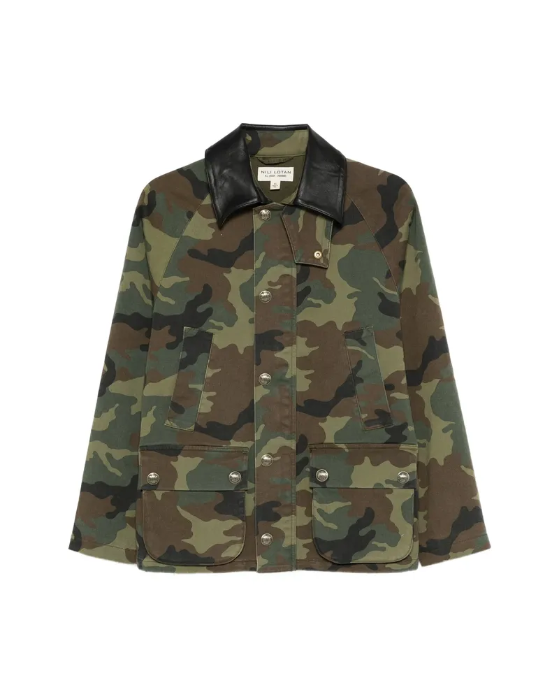 Nili Lotan Andrew Jacket Green