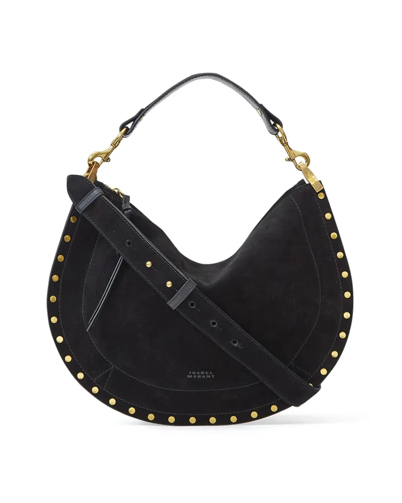 Isabel Marant Oskan Soft Zip-fastening Crossbody Bag Black