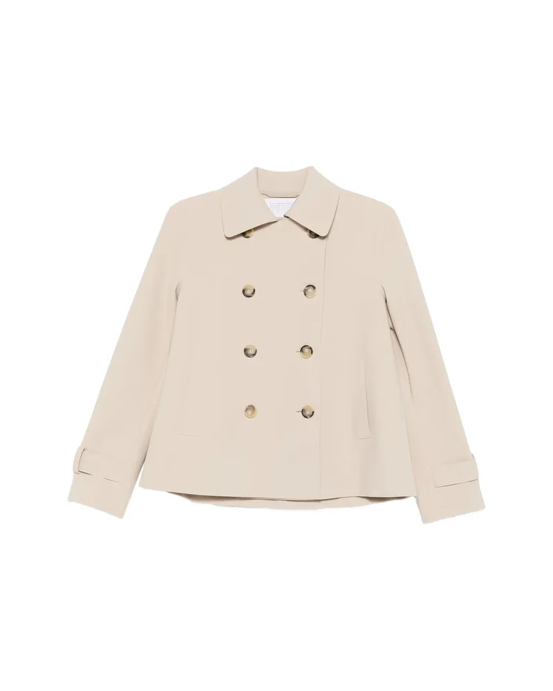 Harris Wharf London Double-breasted Jacket Neutrals