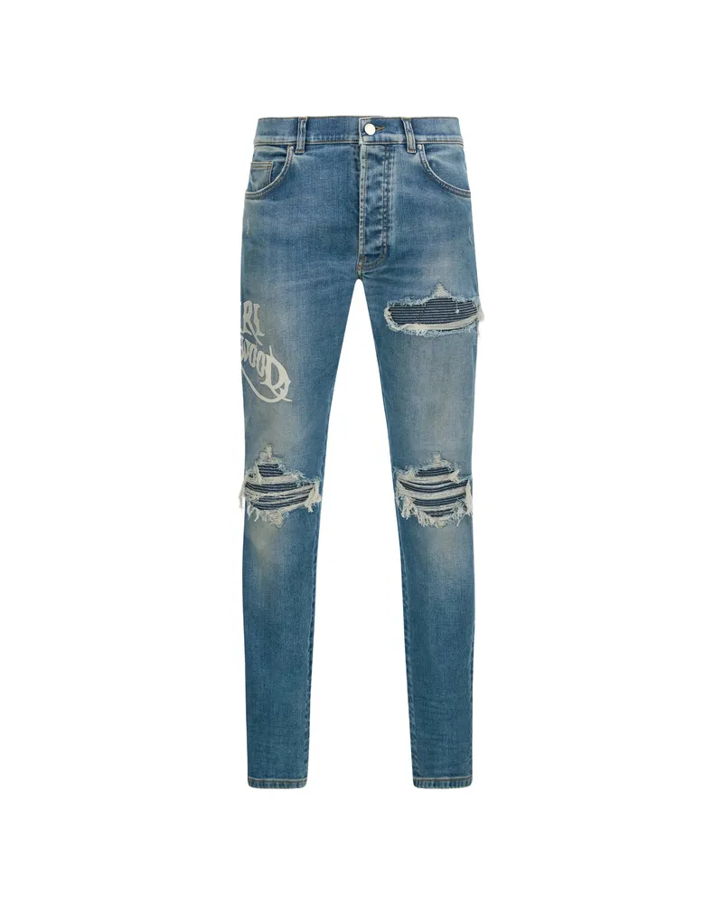 Amiri Hollywood MX1 Jeans Blue