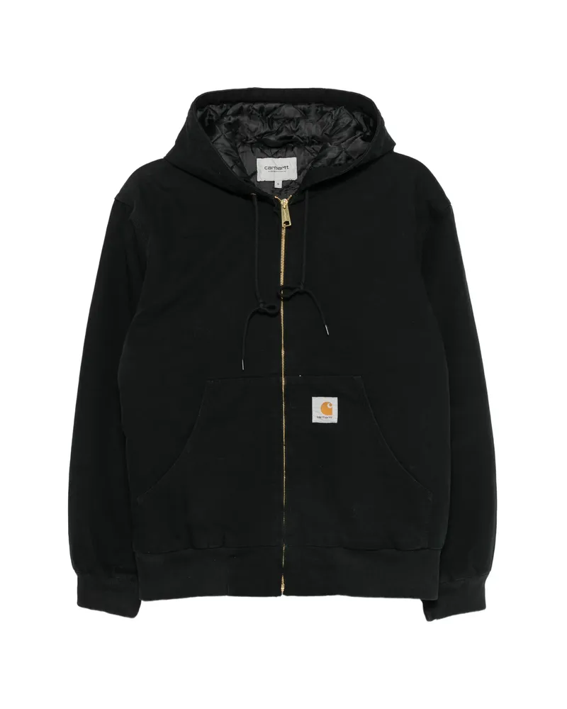 Carhartt WIP OG Active Logo-patch Hooded Jacket Black