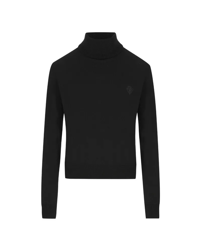 Gucci Roll Neck Wool Sweater Black