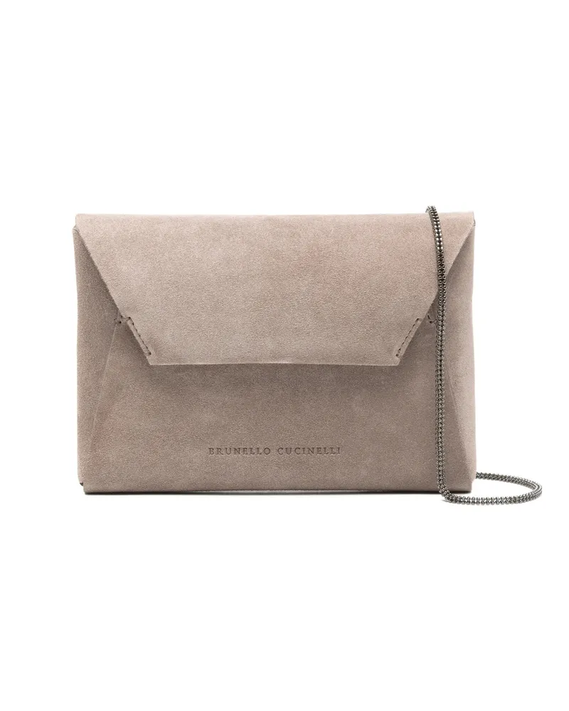 Brunello Cucinelli Chain-strap Mini Bag Grey