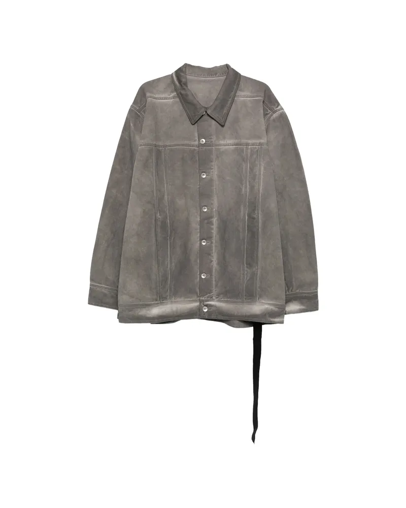 DRKSHDW by Rick Owens Button-up Denim Jacket Grey