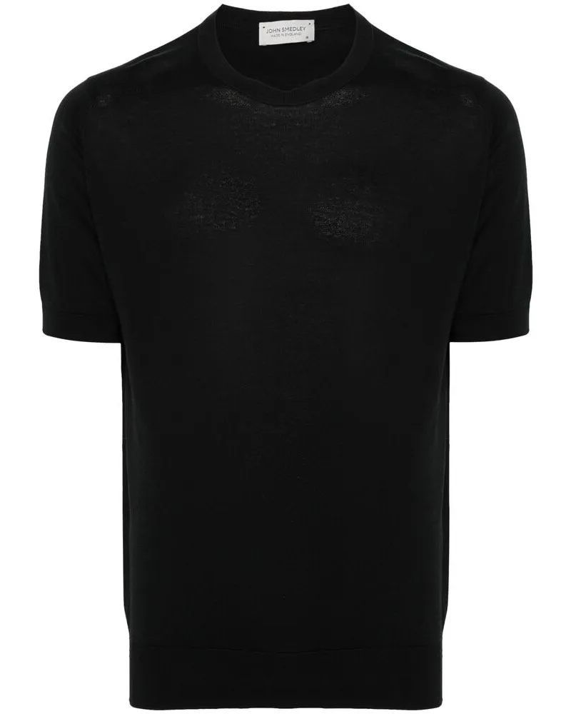 John Smedley KEMPTONTSHIRT BLACK Black