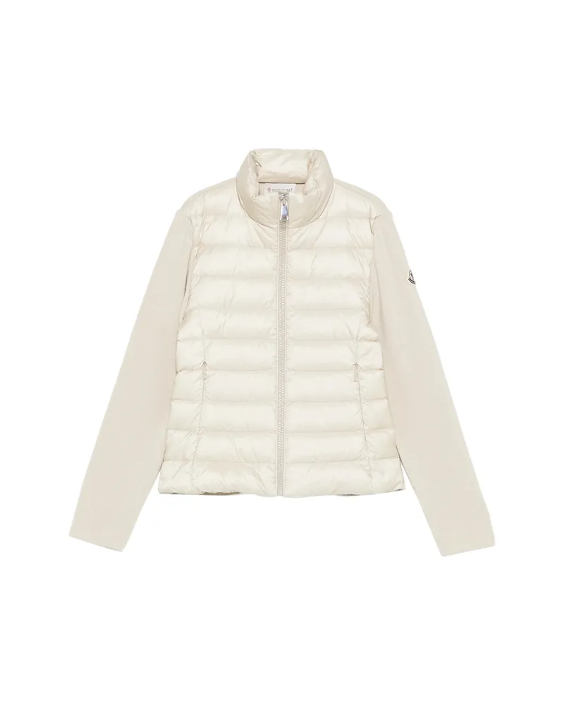 Moncler Zipped High-neck Jacket Neutrals