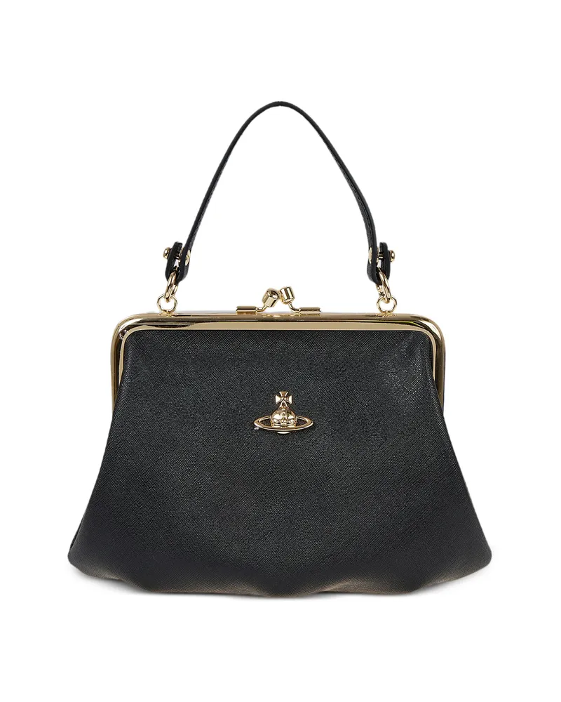 Vivienne Westwood Granny Frame Tote Bag Black