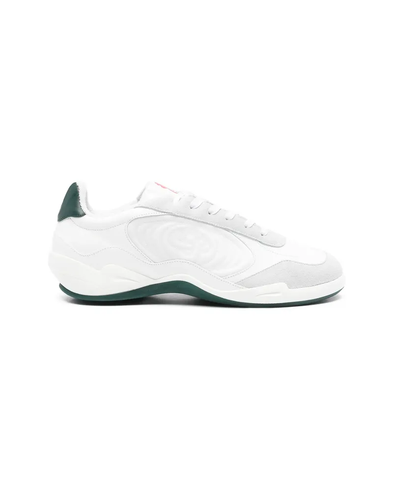 Casablanca Paris Logo-detail Lace-up Sneakers White