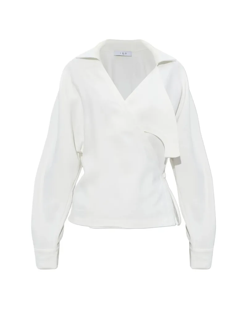 IRO Wrap-tie Blouse White