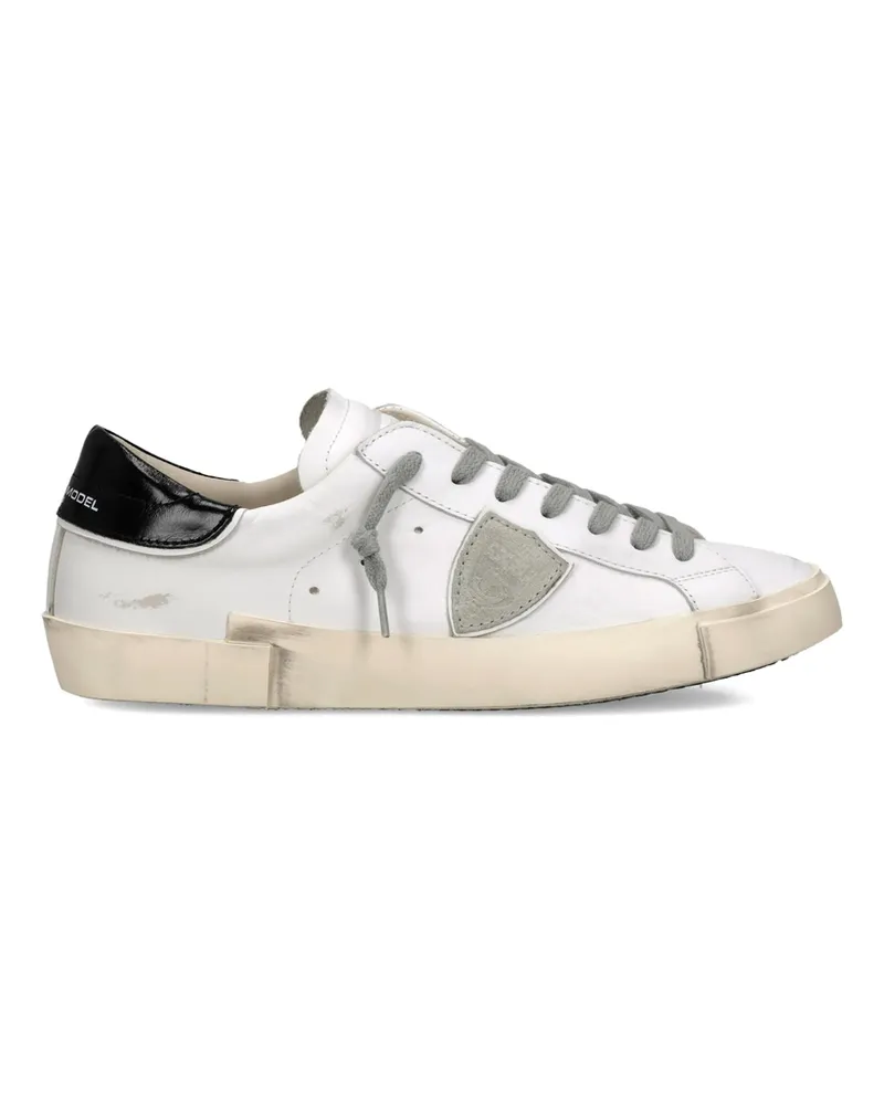 Philippe Model Prsx Triangle-patch Sneakers White