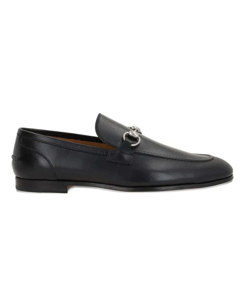 Gucci Horsebit-embellished Leather Loafers Black