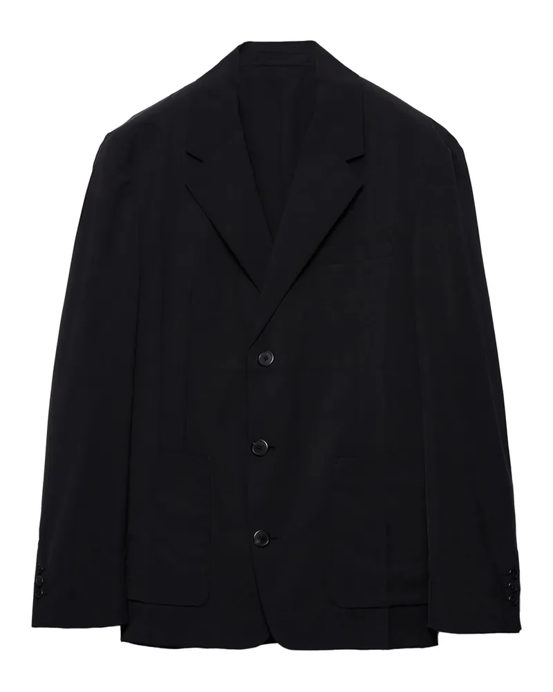 Prada Single-breasted Blazer Black