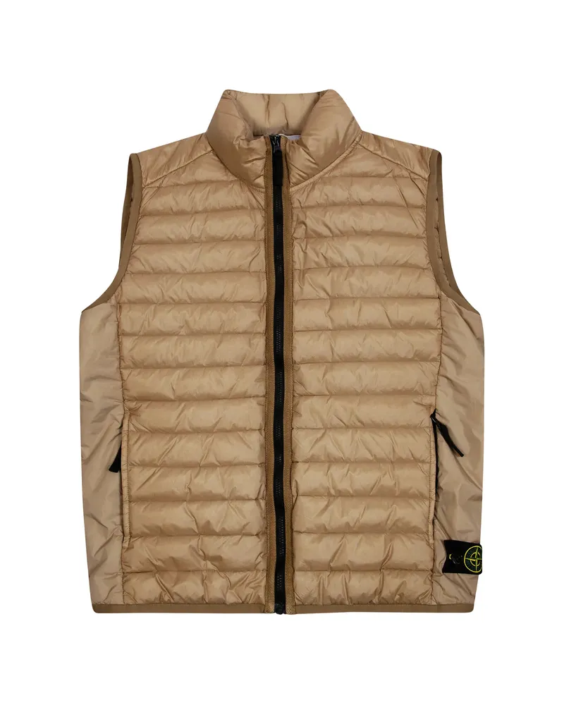 Stone Island Quilted Sleeveless Gilet Neutrals