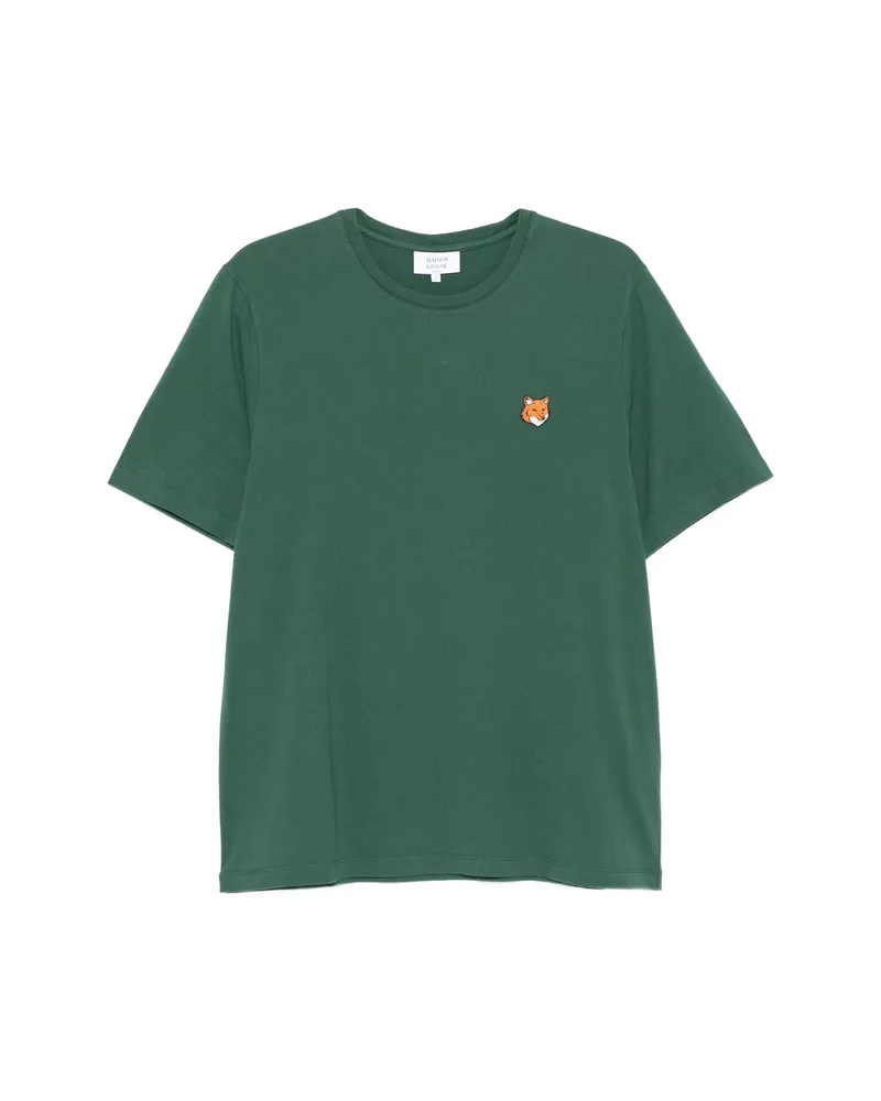 Kitsuné Fox-motif T-shirt Green