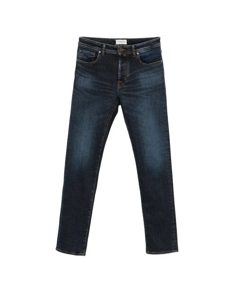 Jacob Cohën Logo-patch Jeans Blue