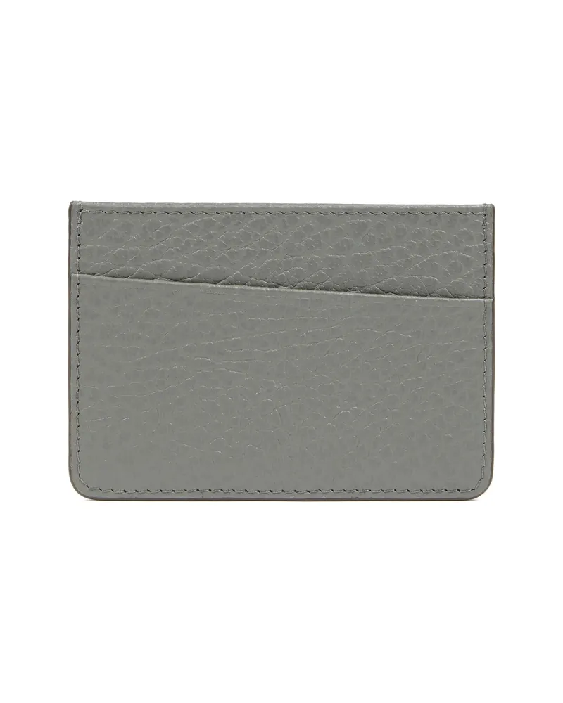 Maison Margiela Leather Card Holder Grey