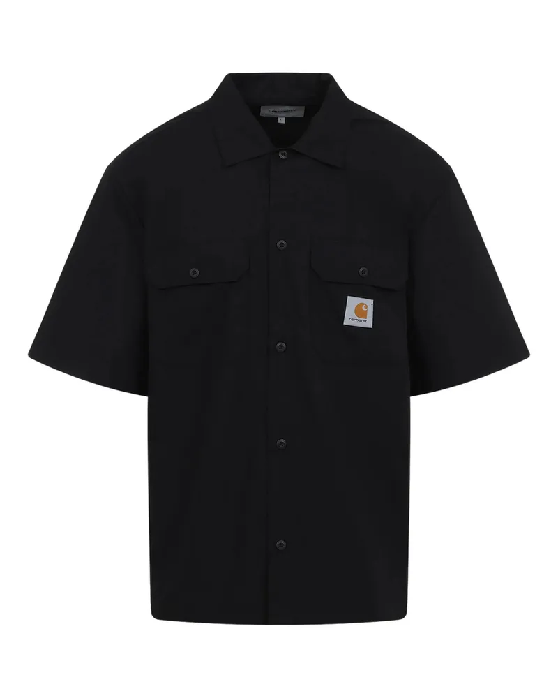 Carhartt WIP Logo-patch Shirt Black