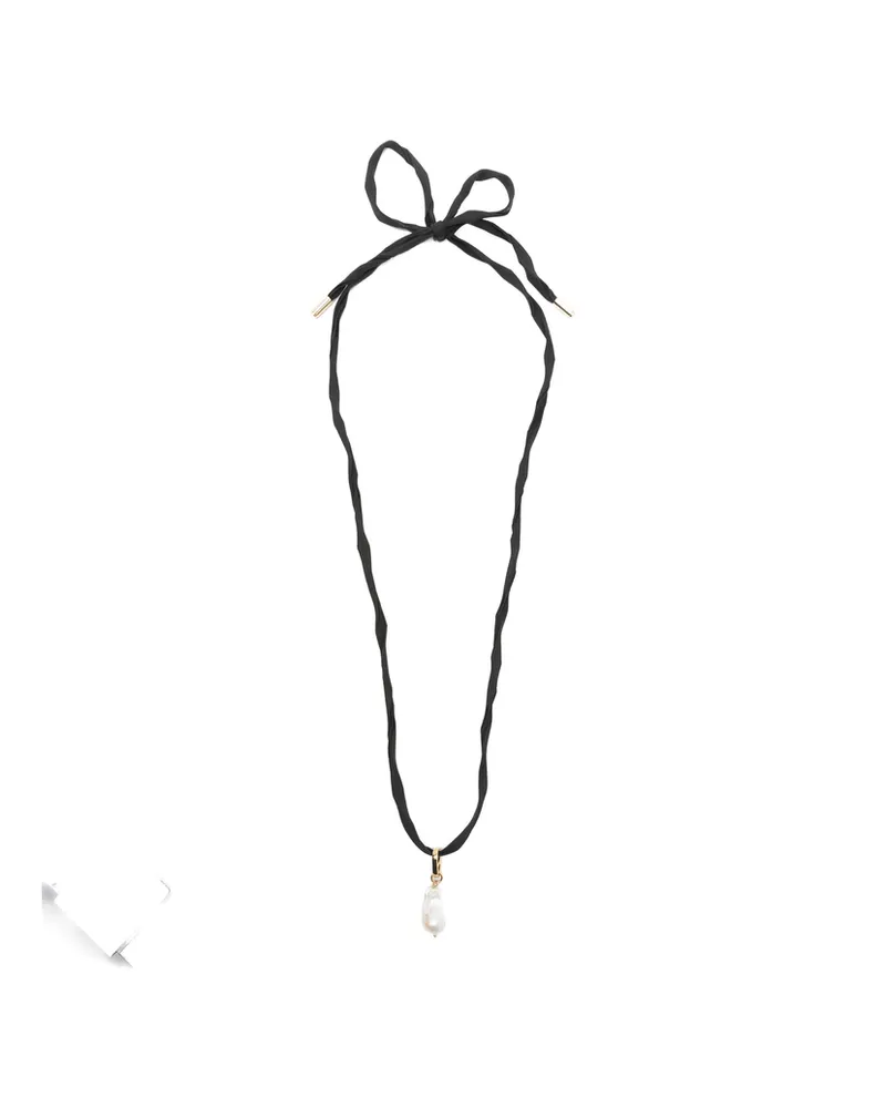 Carven Key-charm Necklace Gold