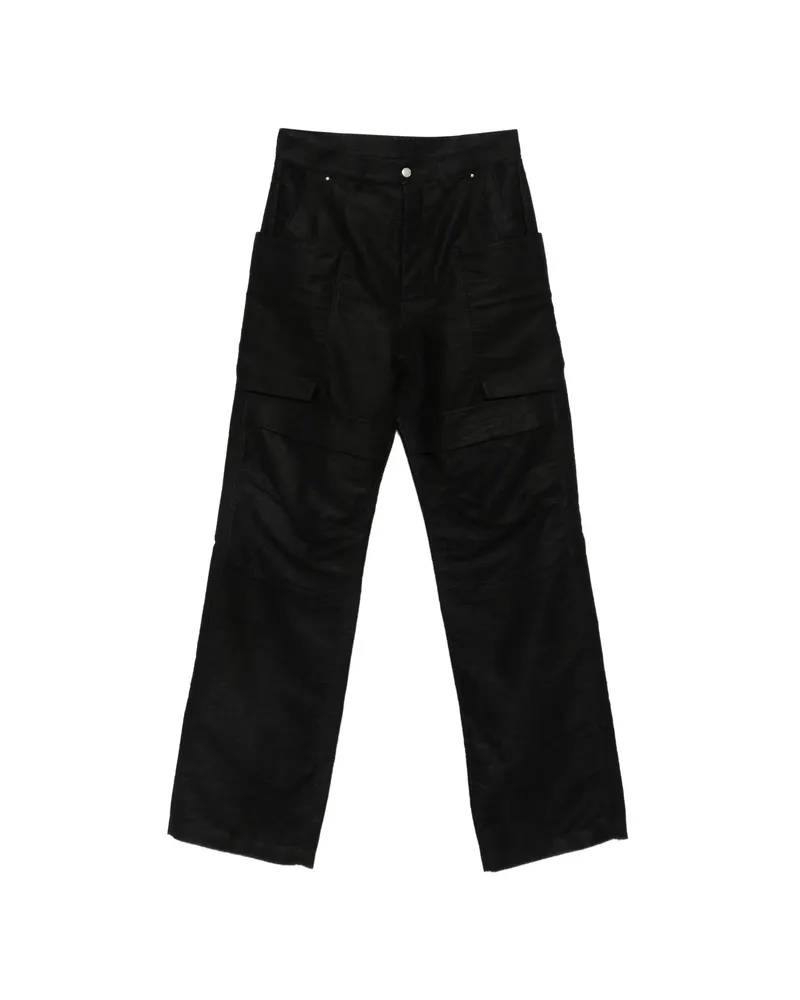 Rick Owens Stefan Multi-pocket Cargo Pants Black