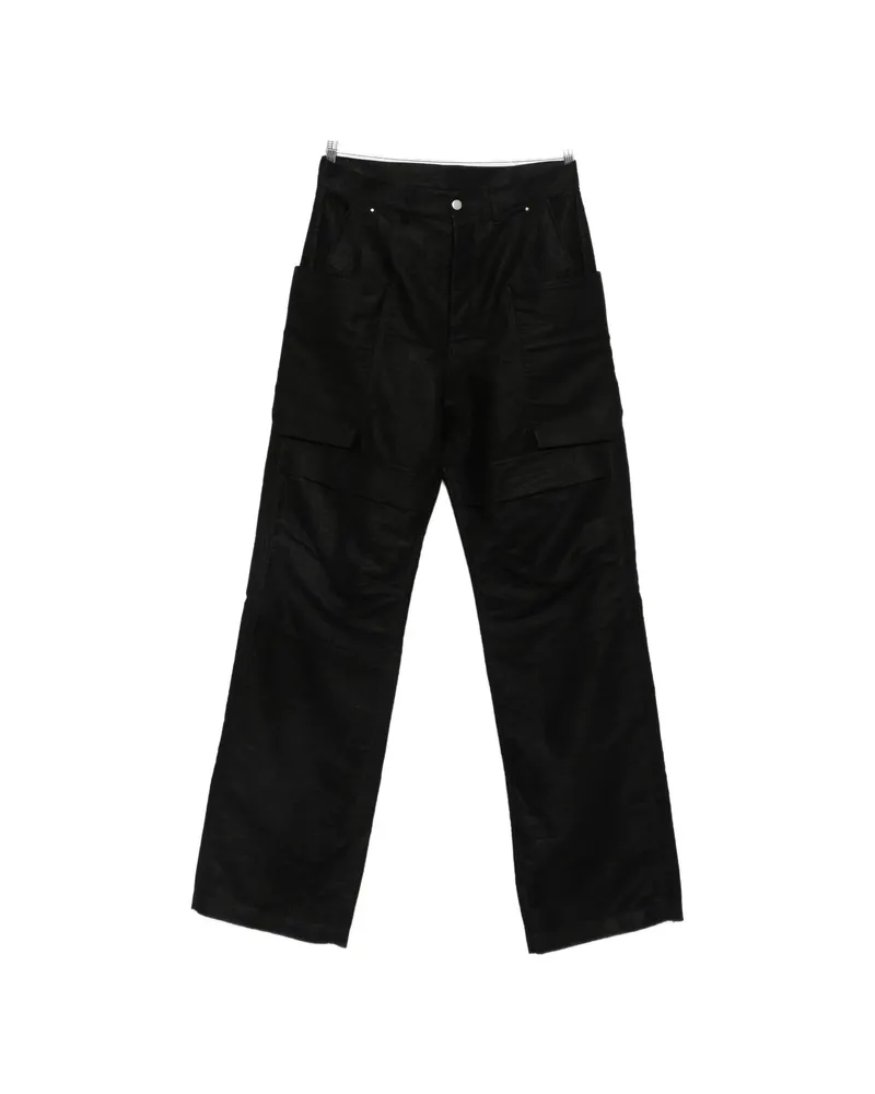 Rick Owens Stefan Multi-pocket Cargo Pants Black