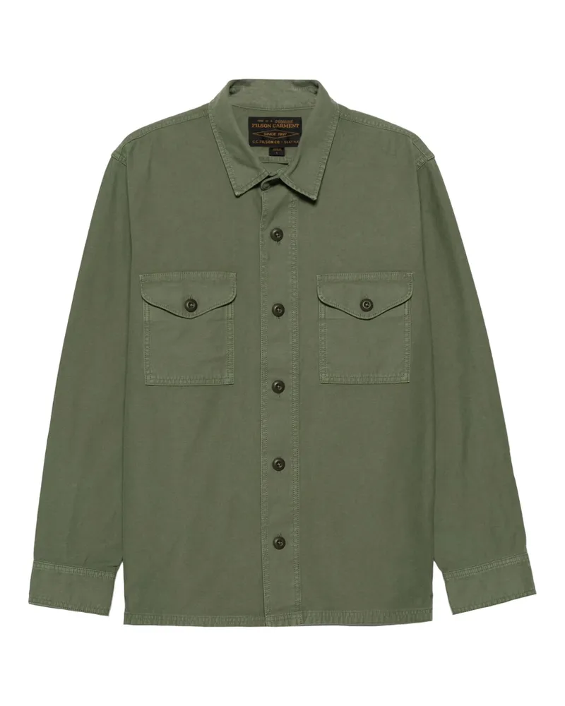Filson Field Jac Cotton Shirt Green