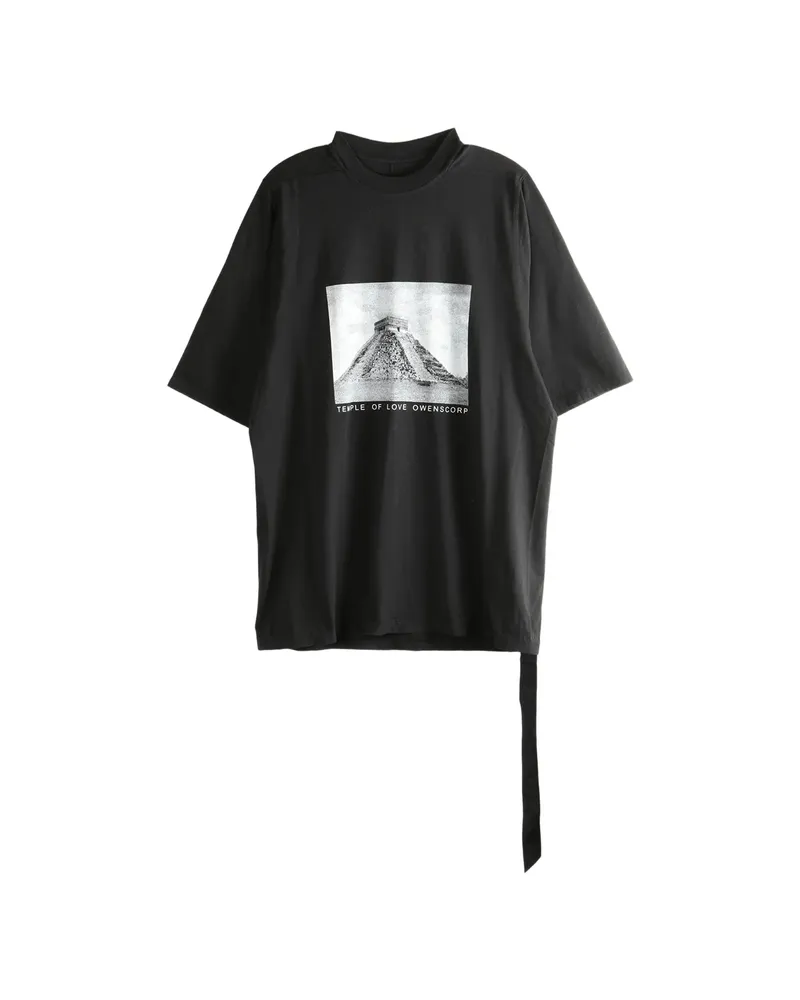 DRKSHDW by Rick Owens Print-detail Short-sleeve T-shirt Black